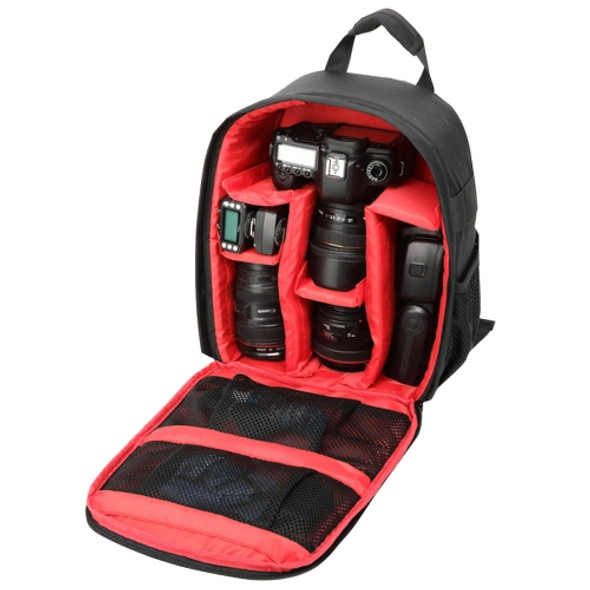 INDEPMAN DL-B013 Portable Waterproof Scratch-proof Outdoor Sports Backpack Camera Bag Phone Tablet Bag for GoPro, SJCAM, Nikon, Canon, Xiaomi Xiaoyi YI, iPad, Apple, Samsung, Huawei, Size: 26.5 * 12.5 * 33 cm(Red)