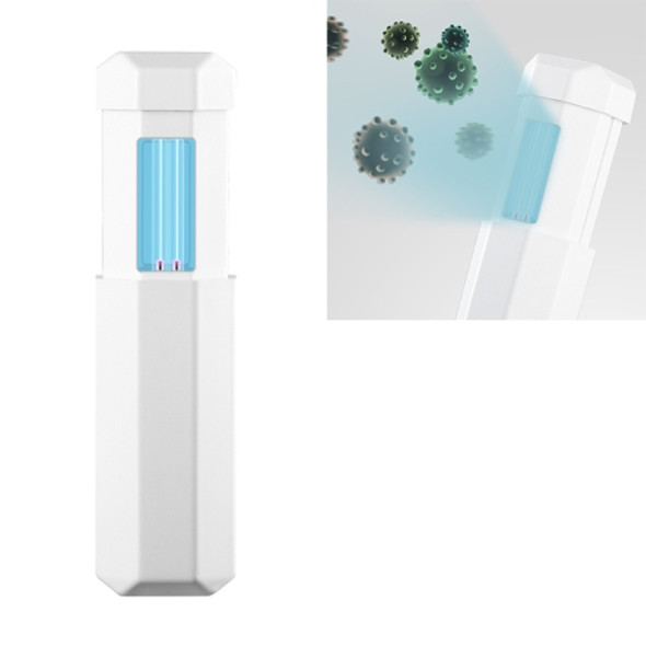 Telescopic UV LED Light Sterilizer Disinfection Stick Lamp (White)