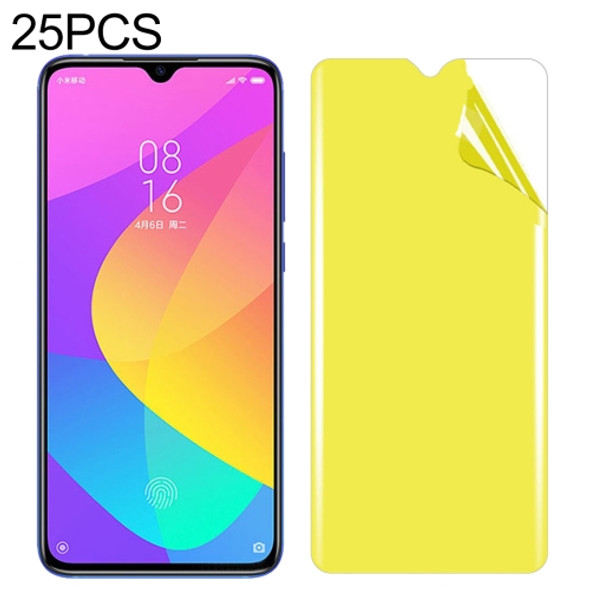 25 PCS For Xiaomi Mi CC9 Soft TPU Full Coverage Front Screen Protector