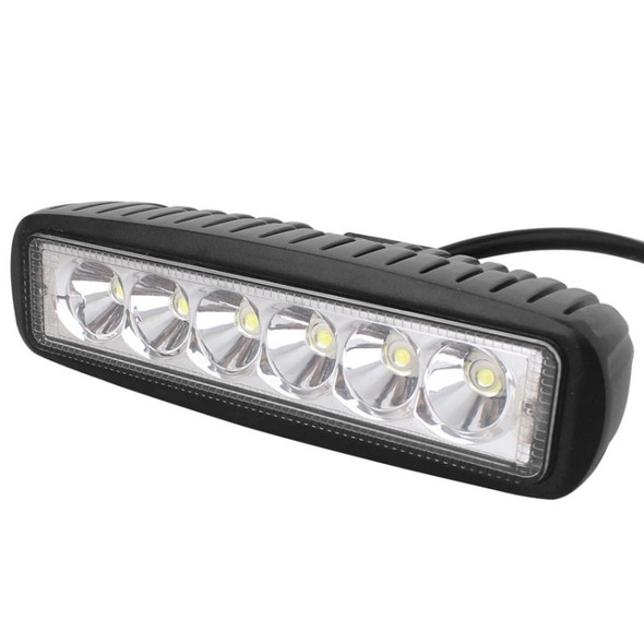 18W 1440LM Epistar 6 LED White Slot Beam Car Work Lamp Bar Light Waterproof IP67, DC 10-30V