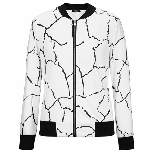 Long-sleeved Jacket Printing Slim Jacket