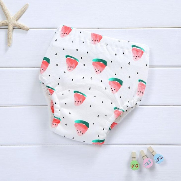 Baby Cotton Washable Four-layer Gauze Diaper, Suitable Height:100 Yards(Strawberry)