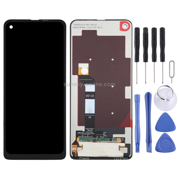 LCD Screen and Digitizer Full Assembly for Motorola One Vision