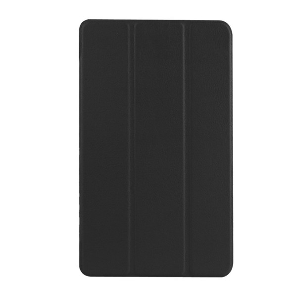 Custer Texture Texture Horizontal Flip Leather Case with 3-folding Holder for Huawei MediaPad M2 8.0(Black)