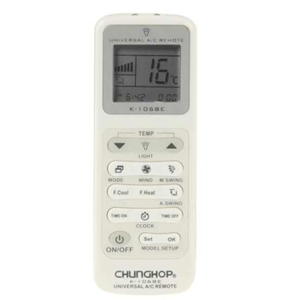 Chunghop Universal A/C Remote Control (K-1068E)