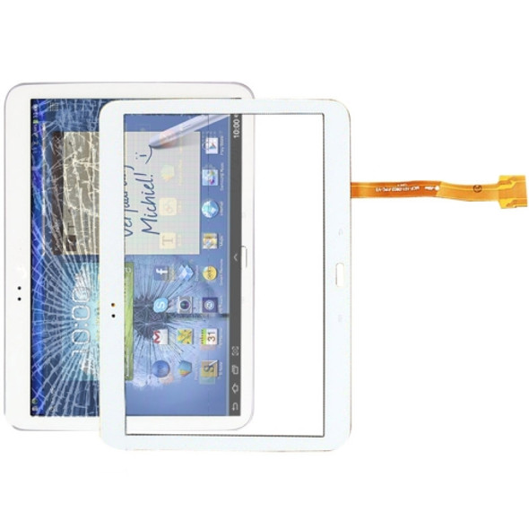 Original Touch Panel Digitizer for Galaxy Tab 3 10.1 P5200 / P5210(White)