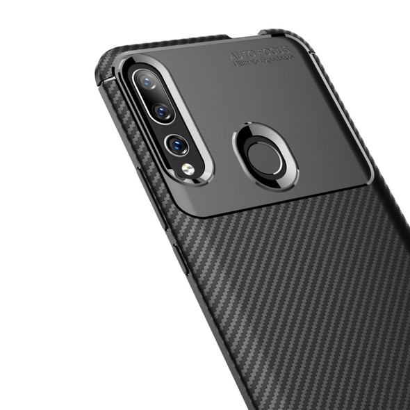 Beetle Series Carbon Fiber Texture Shockproof TPU Case for Huawei Y9Prime 2019 / P smart Z(Black)