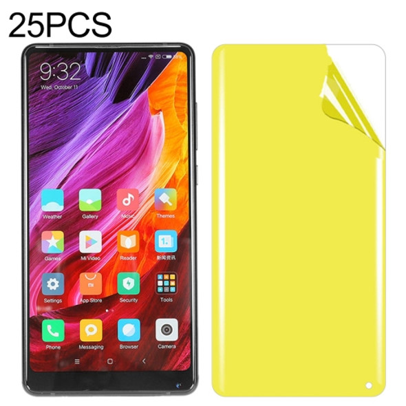 25 PCS For Xiaomi Mi Mix 2 / Mix 2s Soft TPU Full Coverage Front Screen Protector