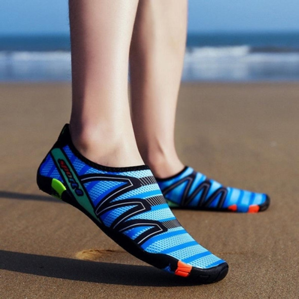 Swimming Water Sports Seaside Beach Surfing Slippers Light Athletic Footwear Unisex Sneakers for Men and Women, Shoe Size:41(Sky Blue)