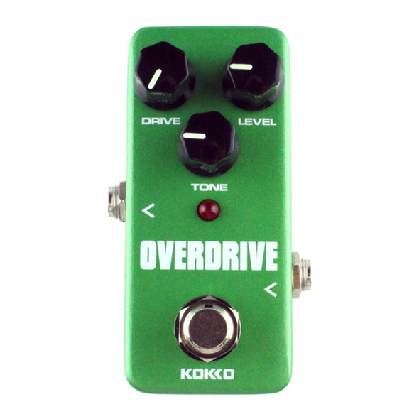 KOKKO FOD3 Mini Electric Guitar Tube Sound Overload Monoblock Effects Pedal(Green)