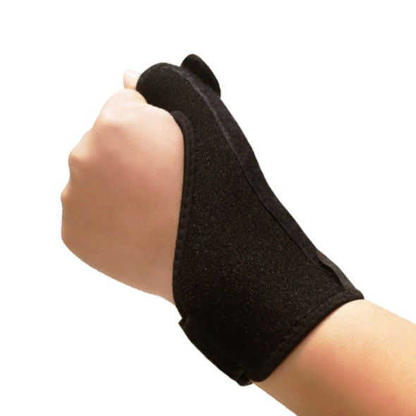 Spring Steel Thumb Wrist Sprain Protector Sports Finger Protective Case