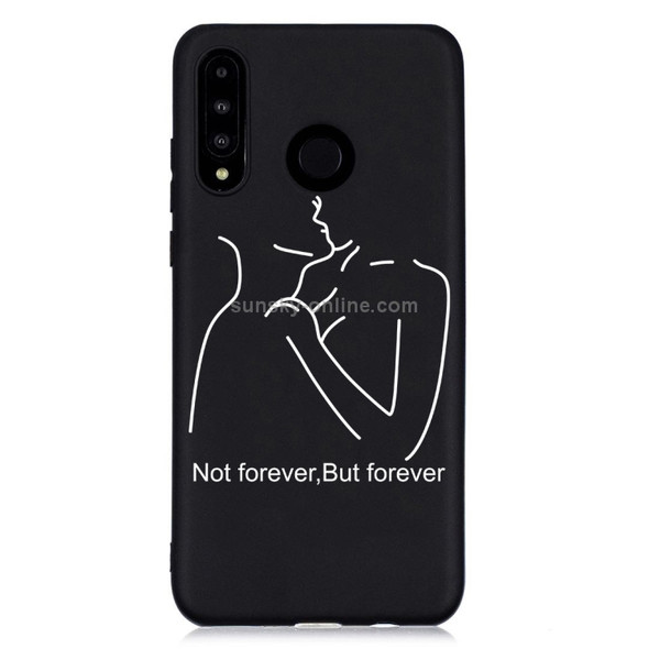 Distance Painted Pattern Soft TPU Case for Huawei P30 Lite