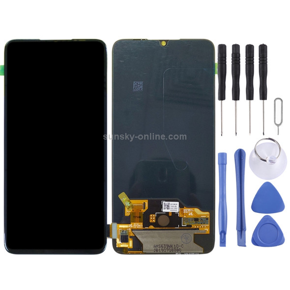 LCD Screen and Digitizer Full Assembly for Xiaomi Mi CC9 / 9 Lite(Black)