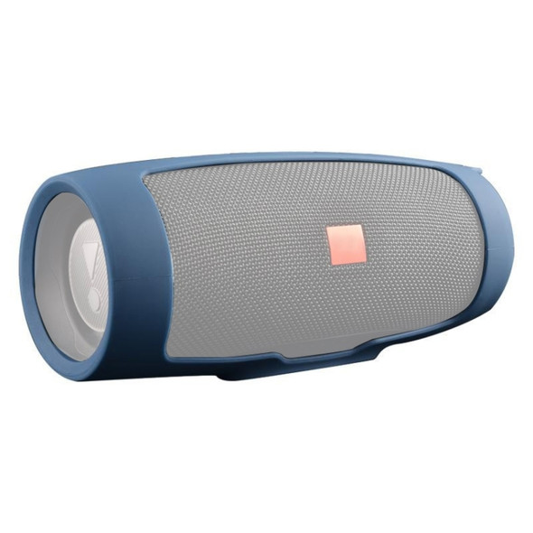 For JBL Charge 4 Shockproof Bluetooth Speaker Soft Silicone Protective Case(Blue)