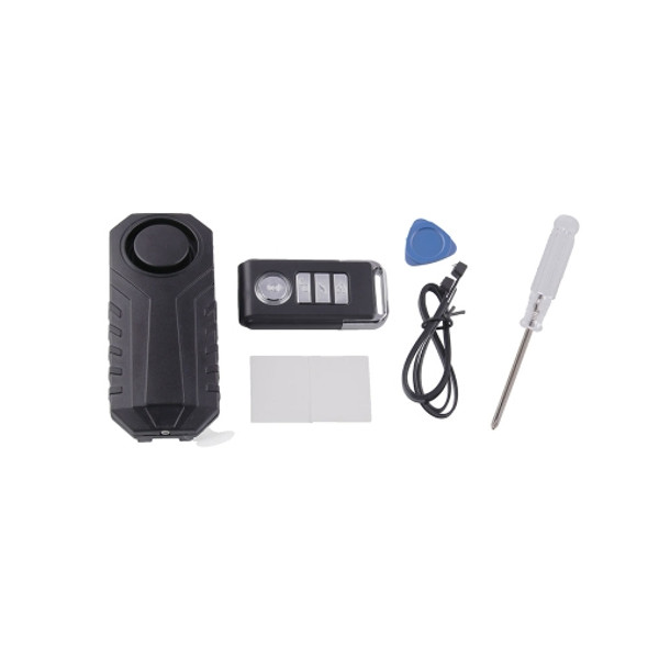 Wireless Anti-Theft Vibration Motorcycle Bicycle Waterproof Security Bike Alarm with Remote