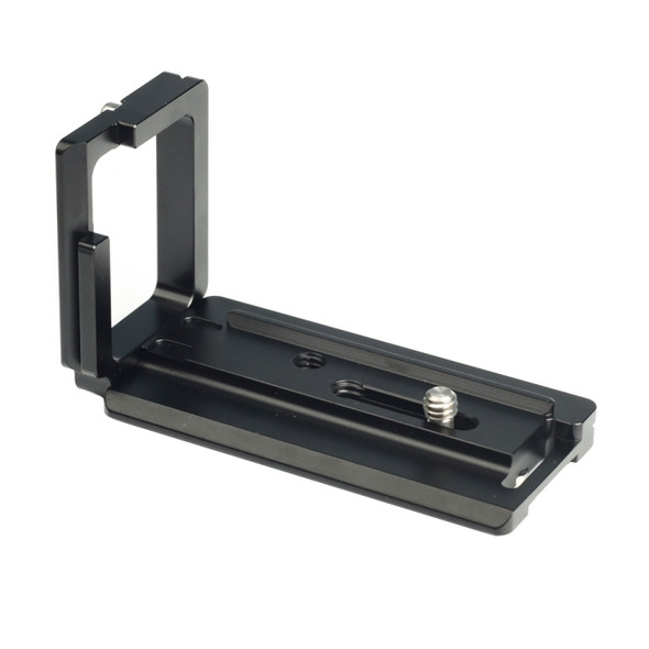 1/4 inch Vertical Shoot Quick Release L Plate Bracket Base Holder for Sony A6300 (Black)
