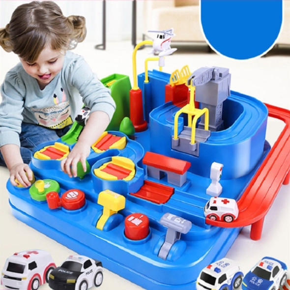 Train Car Track Maze Adventure Game Toys with 3 Toy Cars