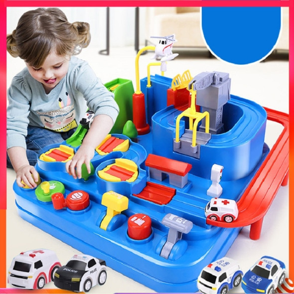 Train Car Track Maze Adventure Game Toys with 3 Toy Cars