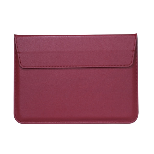 Universal Envelope Style PU Leather Case with Holder for Ultrathin Notebook Tablet PC 15.4 inch, Size: 39x28x1.5cm