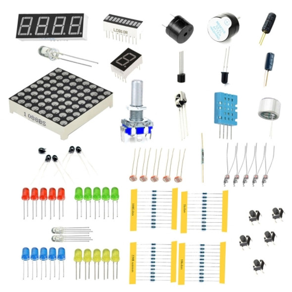 TB - 0006 Sensor Module Set for DIY Project (TB - 0006 Transducer + Resistor + LED + Switch + Nixie Tube)