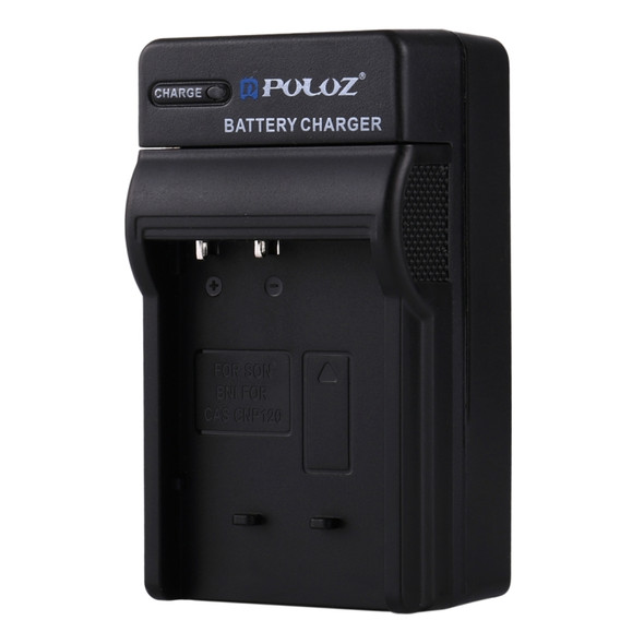 PULUZ Digital Camera Battery Car Charger for Casio CNP120 Battery