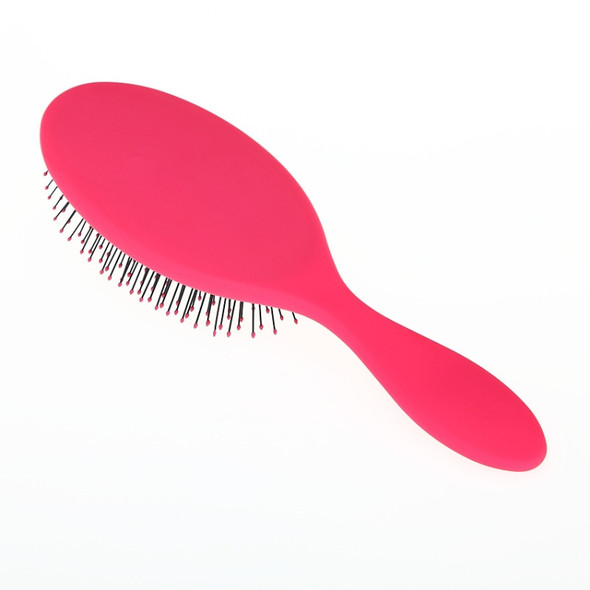 Soft Women Hair Brush Salon Hairstyles Comb Wet Dry Scalp Massage Brushes(Pink)
