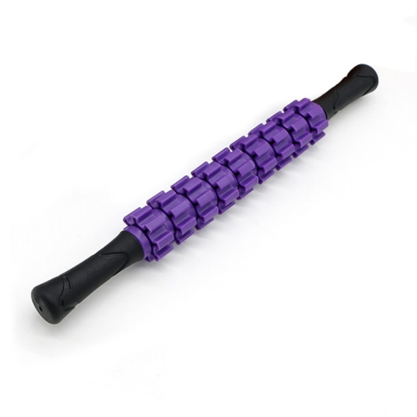 M2 Multifunctional Muscle Relaxation Gear Massage Stick Fitness Roller Rod Shaft (Purple)