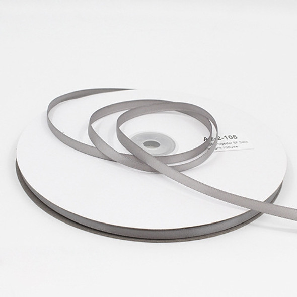 High Density Polyester Hand Woven Ribbon, Size: 91m x 0.6cm(Grey)