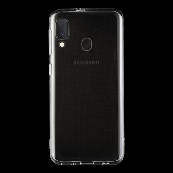 0.75mm Ultrathin Transparent TPU Soft Protective Case for Samsung Galaxy A20E