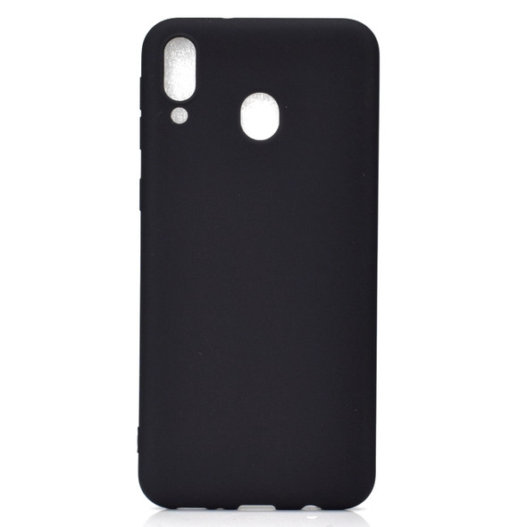 For Galaxy M20 Candy Color TPU Case(Black)