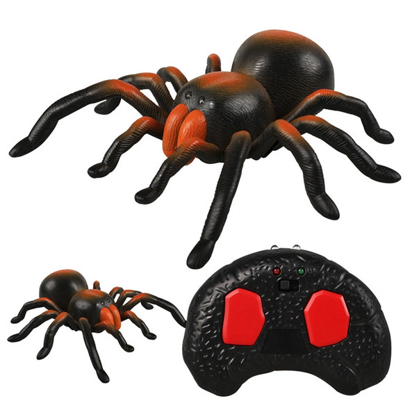 Tricky Funny Toy Infrared Remote Control Scary Creepy Spider, Size: 22*23cm