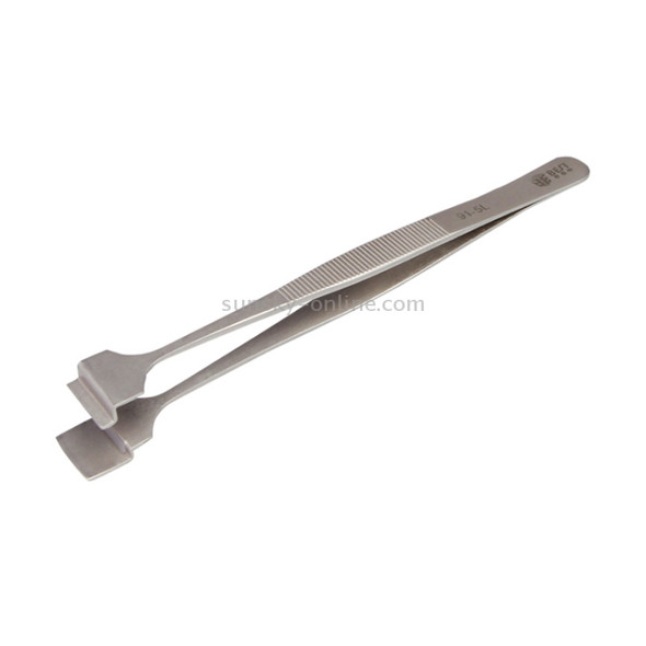 BEST BST-91-5L SA Professional Stainless Steel Wafer Tweezers for Silicon Wafer