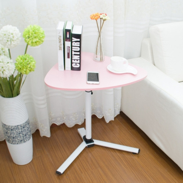 Removable Laptop Table Bedside Desk Learning Desk Coffee Table(Pink)