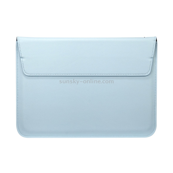 Universal Envelope Style PU Leather Case with Holder for Ultrathin Notebook Tablet PC 11.6 inch, Size: 32.5x21.5x1cm(Blue)