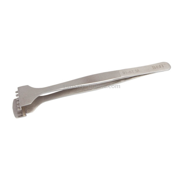 BEST BST-91-6T SA Professional Stainless Steel Wafer Tweezers for Silicon Wafer