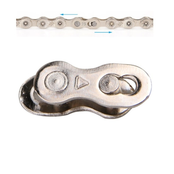 3 Pairs Bicycle Chain Magic Buckle Chain Joint, Model:8 Speed