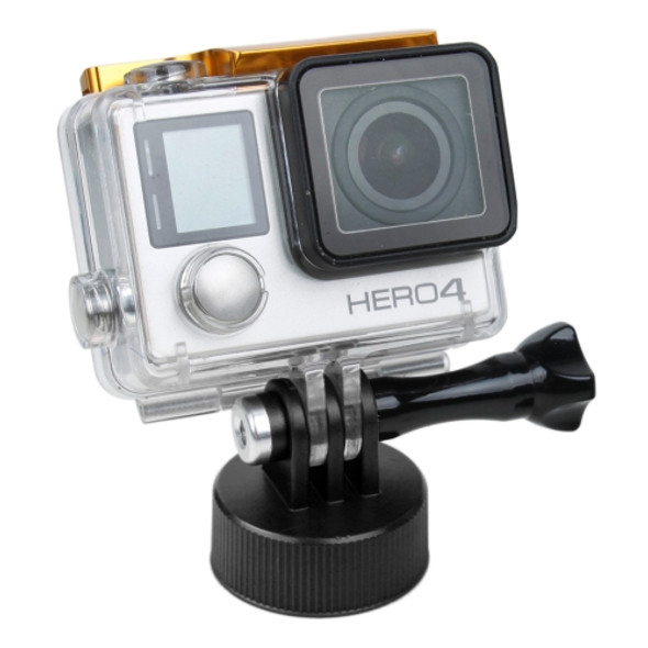 TMC HR383 Surfing Plastic Bottle Top Mount Tripod Adapter Holder for GoPro  NEW HERO /HERO6   /5 /5 Session /4 Session /4 /3+ /3 /2 /1, Xiaoyi and Other Action Cameras, Inner Diameter: 28.5mm(Black)