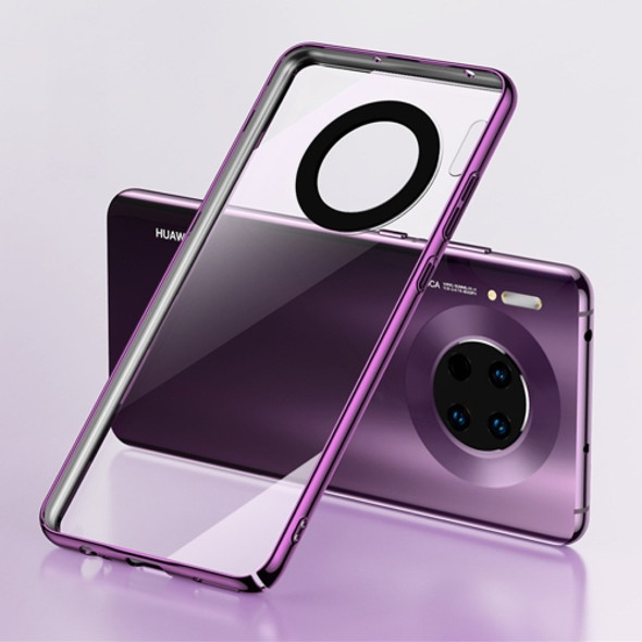 For Huawei Mate 30 Benks Shockproof PC Plating Protective Case(Purple)