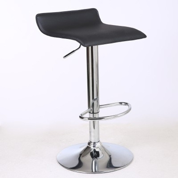 Simple Chair Lift Bar Chair Business Hall High Bar Chair(Black)