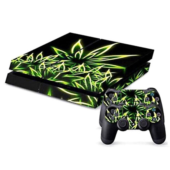 Grass Pattern Decal Stickers for PS4 Game Console