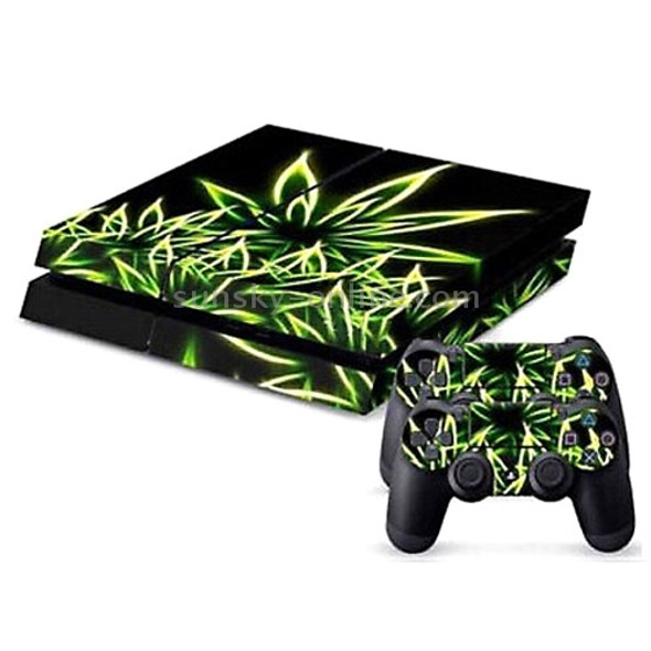 Grass Pattern Decal Stickers for PS4 Game Console