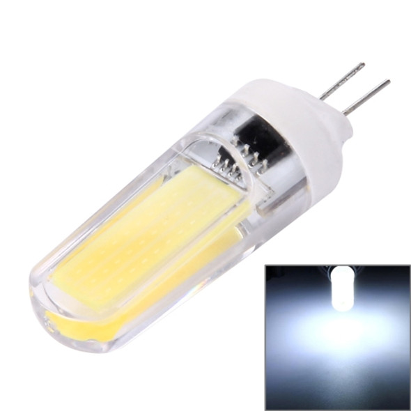 3W COB LED Light, G4 300LM PC Material Dimmable for Halls / Office / Home, AC 220-240V(White Light)