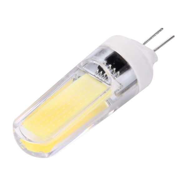 3W COB LED Light, G4 300LM PC Material Dimmable for Halls / Office / Home, AC 220-240V(White Light)