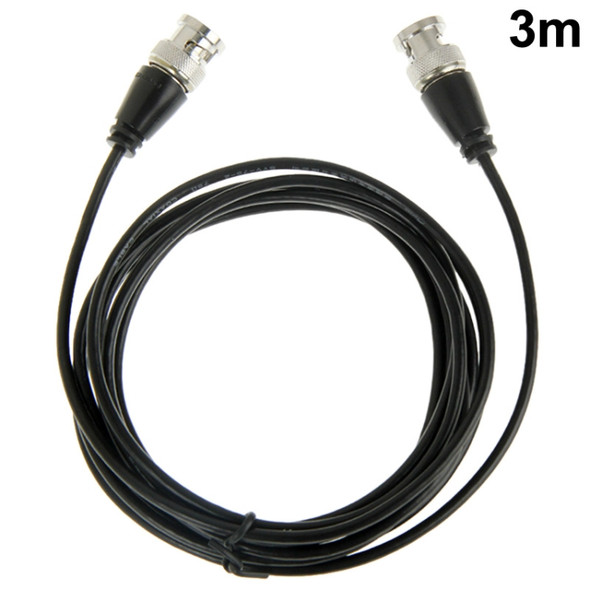BNC Male to BNC Male Cable for Surveillance Camera, Length: 3m