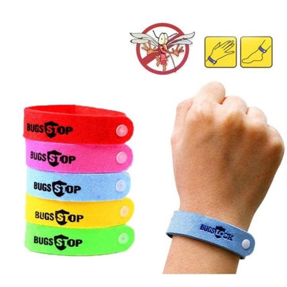 5 PCS Outdoor Mosquito Repellent Bracelet for Children and Adults, Random Color Delivery
