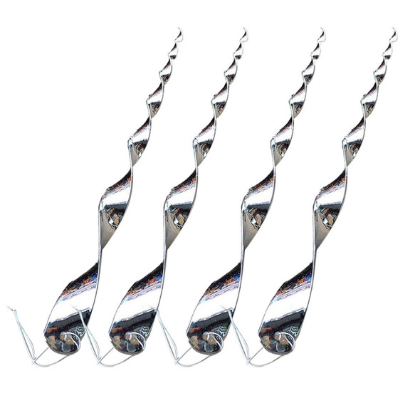 12 PCS Bird Revolving Rod Reflective Bird Repeller