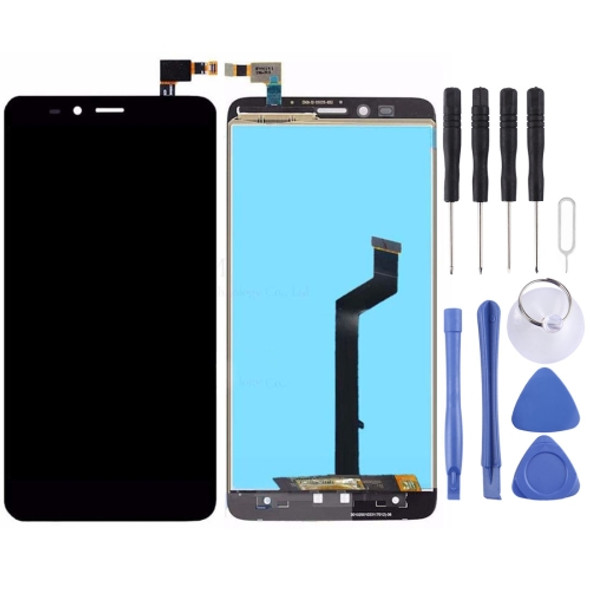 For ZTE Imperial MAX / Z963 LCD Screen and Digitizer Full Assembly(Black)