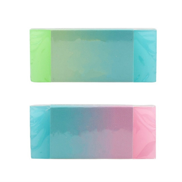 5 PCS Jelly Translucent Eraser Art Drawing Exam Sketch Student Stationery, Color Random Delivery(Gradient Color)