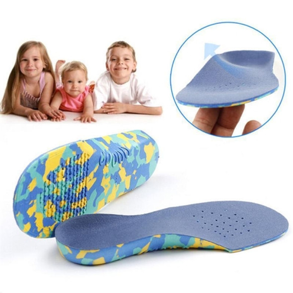 One Pair Children Flat Feet Arch Support Insoles Orthopedic Shoe Insole, Size:35-37cm