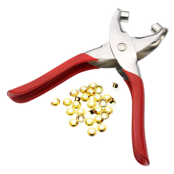 Hollow Five-prong Button Installation Tool Hand Pressure Pliers